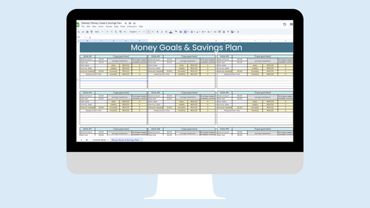 Money Goals & Savings Plan